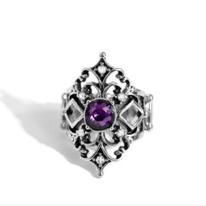 Paparazzi Ring ~ Iconic Insignia - Purple